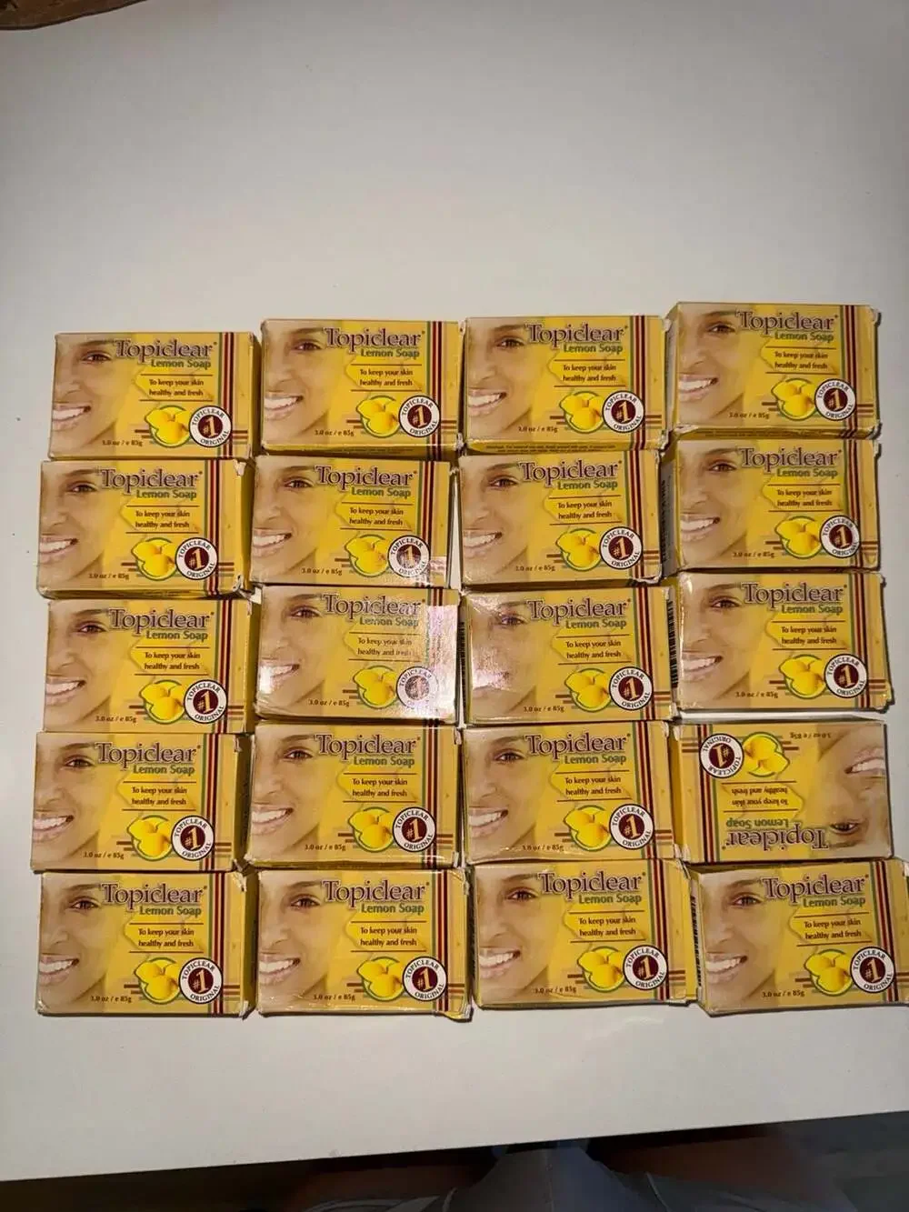 Topiclear Lemon Soap 3.0 oz (20 Pack)